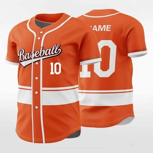 Camisetas de Béisbol Personalizadas con Nombre y Número del Equipo Bordados, Camiseta de Béisbol con Estampado del Equipo - Product Image 4