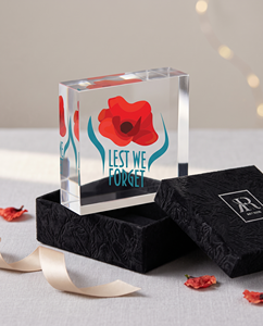 Custom Clear <b>Acrylic</b> <b>Block</b> Gift Custom Engraved Keepsake for Special Occasions, Anniversaries & Loved Ones - Product Image 3