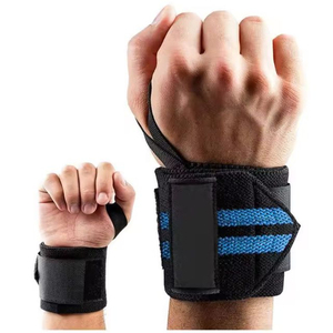 สายรัดข้อมือคุณภาพสูงสำหรับออกกำลังกาย ฟิตเนส ยกน้ำหนัก ป้องกันการบาดเจ็บ  แบบกำหนดเองได้ - Product Image 4