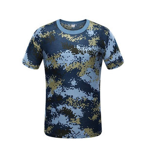 Camiseta Táctica para Hombre, Camiseta de Paintball de Manga Corta, Camiseta de Camuflaje de Alto Rendimiento - Product Image 4