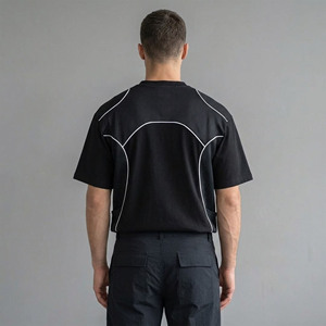 Camisetas para Hombre, Nueva Colección 2026, Gran Venta, 100% Algodón, Estilo Urbano, Logotipo Impreso Digital Personalizado, Ecológicas, Color Sólido, Hip Hop - Product Image 6