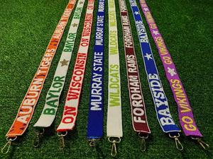 Embroidery Beaded Purse Strap Crossbody <b>Bag</b> Handle Replacement Shoulder Belt Game Day Sport Team Sash Seed Bead Handbag Supplies - Product Image 5