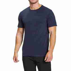 T-shirts personnalisés pour hommes, tendance 2026, séchage rapide, couleurs unies, coupe classique, col rond, jersey pour hommes, pour un usage décontracté - Product Image 2