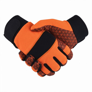 Guantes de Trabajo Mecánicos JNM SAFETY Amara de Alta Calidad, 11 oz, Cuero Sintético Resistente, Muñequera Ajustable, Resistentes a la Abrasión y al Calor - Product Image 2