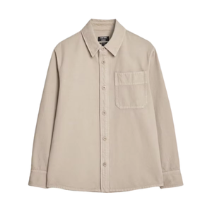 Active Outdoor Lightweight Spring/Summer Work Long-sleeved Men's Casual Shirt Buttons Plaid High Elastic Poplin 100% Cotton - Product Image 1