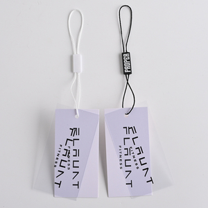Étiquettes volantes personnalisées OEM 2026 pour vêtements, impression de logo, étiquettes de vêtements, étiquettes volantes pour vêtements - Product Image 2