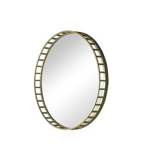 Round Brass Frame Wall <b>Mirror</b> Minimalist Decorative Design 4.0 Mm Thickness Modern Home Accent <b>Mirror</b> - Product Image 5