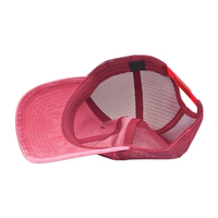 Gorra de Béisbol Deportiva Unisex Personalizada con Estampado Reflectante, de Malla Rosa, 5 Paneles, Impermeable, Transpirable, Ajustable, para Adultos, para las Cuatro Estaciones