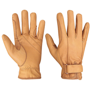 Gants de moto en cuir d'hiver, thermiques/isolés, protection UV, doigts entiers, respirants, imperméables |   Unisexe pour hommes, femmes et enfants - Product Image 1