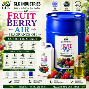 Huile parfumée aux fruits et baies, composé de parfum synthétique, fournisseur en gros pour savon, bougie, détergent, cosmétiques, parfum d'ambiance - Product Image 1