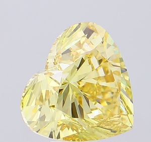 Diamante Cultivado en Laboratorio con Certificación IGI, Corte Corazón de 9.68 CT, Color Amarillo Intenso, Claridad VS1, CVD LG 633423562, ROYAL GEMS para Joyería - Product Image 2