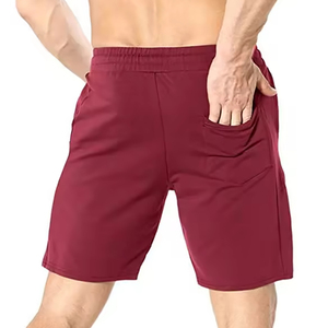 Pantalones Cortos Cargo para Hombre, Cintura Media, Cierre con Cordón, Bolsillos, Estilo Casual, Tela de Lona Transpirable, Estampado de Letras, Color Sólido - Product Image 2