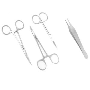 OEM Surgical Training <b>Kit</b> with Complete <b>Suturing</b> Instruments Reusable Multi-Layer Practice Skin Pad Wound Closure Training Tools - Product Image 2