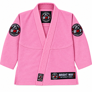 ชุดยิวยิตสูบราซิลเลี่ยน BJJ ปี 2027 แบบคิโมโน คุณภาพสูง ผ้าเพิร์ลวีฟ สวมใส่สบาย สำหรับทุกเพศ พร้อมปักโลโก้ - Product Image 3