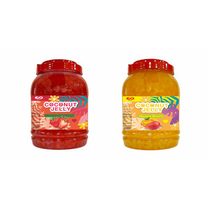 Keifu วุ้นมะพร้าวหัวใจรูปสตรอเบอร์รี่จากไต้หวัน4กก., ได้รับการรับรองว่าเป็นวุ้นวุ้นวุ้นวุ้นวุ้นวุ้นฟองเคี้ยว - Product Image 2