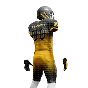 Uniforme de football américain de haute qualité en polyester, taille personnalisée - Product Image 3