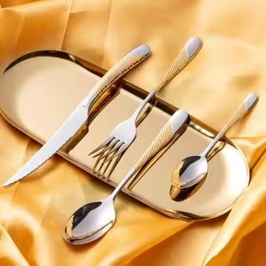 Ensemble de couverts en métal de luxe pour un style de vie gastronomique, vaisselle élégante pour les marchés hôteliers modernes - Product Image 5