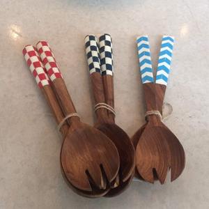 Resin Inlay Wooden Spoon | Eco-Friendly Handmade Kitchen Utensil - Product Image 6