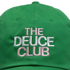 AKA Club <b>Series</b> Hat Green Embroidered Cotton Baseball Cap Adjustable Curved Brim Casual Unisex Sports Outdoor Cap - Product Image 5