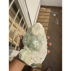 Green Apophyllite <b>Crystal</b> <b>Cluster</b> Natural Mineral Specimen for Collection Display and Interior Decoration - Product Image 4