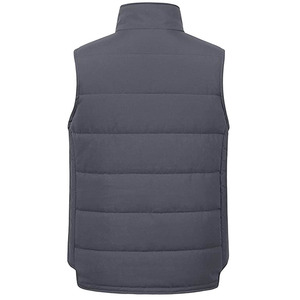 Gilet de sport en gros, gilet matelassé respirant à col montant, gilet chaud en duvet pour hommes - Product Image 2