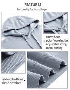 Sudadera con Capucha Unisex CAULT ARRAY, Estampado de Logotipo en Ambos Lados, 100% Algodón Felpa, Ecológica, para Hombre y Mujer, Estilo Hip Hop Urbano de Invierno - Product Image 5