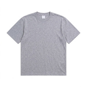 T-shirt pour homme en coton 100% de haute qualité, confortable, uni, léger, décontracté, col rond, pour les activités quotidiennes à la maison - Product Image 6
