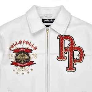 Chaquetas de Cuero PU Personalizadas para Hombre, con Bolsillos Bordados, Estilo Hip Hop Informal, Chaqueta de Alta Calidad - Product Image 3