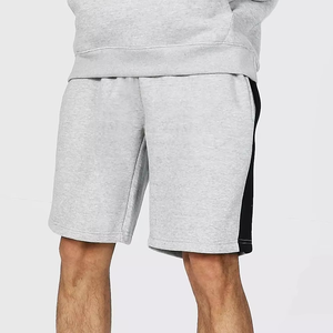 Top Trending Men Fleece Contrast Panel Pullover Hoodie and Short <b>Set</b> for Men in Low MOQ by oneapex international Men Hoodies - Product Image 5
