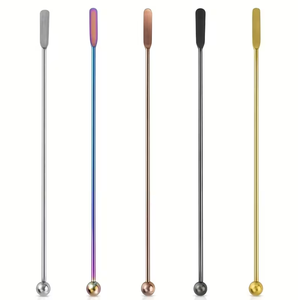 Palillos para batir bebidas hechos a mano con color personalizado para uso en restaurantes y fiestas - Product Image 5
