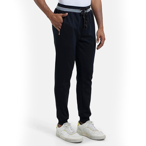 <b>Mesh</b> Lined Jogger <b>Pants</b> Men Casual Sweatpants Tapered Fit Elastic Cuff Ventilated Streetwear - Product Image 1