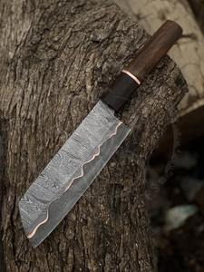 Modern <b>Japanese</b> Professional Kitchen Knives <b>Japanese</b> Nakiri Vegetable <b>Cleaver</b> 67 Layers Steel Copper Damascus Kitchen Chef Knife - Product Image 4