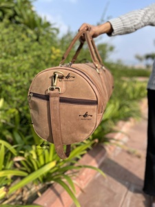New Arrival Genuine Leather Luggage <b>Bags</b> Multi Uses Handmade <b>Bag</b> Unisex Travel <b>Bag</b> Big Size Multi Use Handbag - Product Image 2
