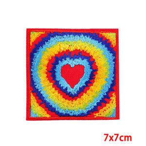 Wholesale Custom Embroidery Patch Woven Embroidered Badge Iron On Sew On <b>Applique</b> Personalized Patches for Jackets Bags Clothing - Product Image 2