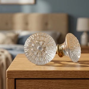Pomo y Tirador de Muebles de Cerámica con Diseño Industrial en Forma de Flor, Duradero, para Aplicaciones en Dormitorios, Comedores y Salas de Estar - Product Image 4