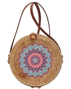 Sac de plage en rotin viret fait main, sacoche d'été, offre spéciale, - Product Image 5