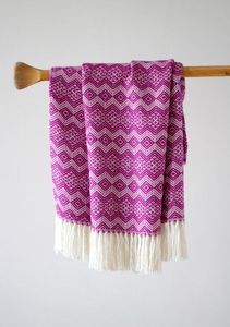 Manta de Jacquard 100% Algodón con Borlas |   Manta Decorativa Boho para Sofá |   Fabricante Mayorista - Product Image 5