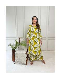 Traje Tradicional Indio Personalizable para Mujer, Salwar Kameez Listo para Usar, Estilo Dhoti, Pantalón Natural Pakistaní, Especial para Eid y Ramadán - Product Image 1