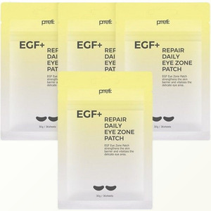 Masque pour les yeux, soin du visage coréen K-Beauty Prreti EGF Repair Daily EyejonPatch, 36 feuilles, fabriqué en Corée, soin de la peau - Product Image 5