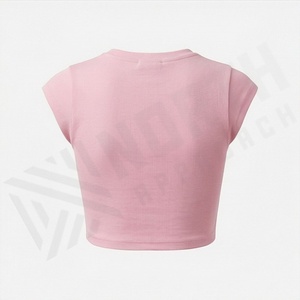 Nouveauté : T-shirts courts pour femmes, coupe ajustée, manches courtes, pour le sport, le yoga, l'entraînement, vêtements de sport, tenue de gym - Product Image 2