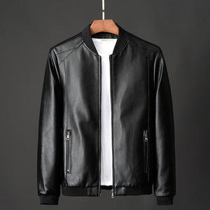 Plus Size 8XL 7XL Winter Leather <b>Jacket</b> Coat <b>Men</b> Bomber <b>Motorcycle</b> PU <b>Jacket</b> Causal Vintage Black Biker Pocket Zipper <b>Jackets</b> - - Product Image 3