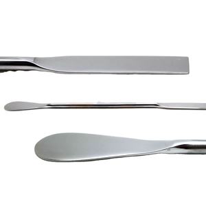 Espátula de Acero Inoxidable de Doble Extremo JACKBILLY de Alta Calidad, 18 cm, para Laboratorio Dental, Mezcla Manual Versátil, Uso Médico - Product Image 1