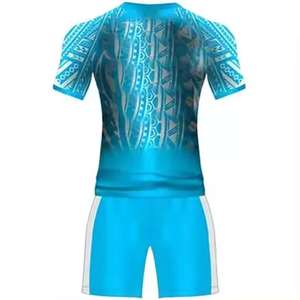 Uniforme de rugby personnalisé respirant 100% polyester pour hommes et femmes, design professionnel, ensemble de maillots pour club scolaire, 2025 - Product Image 2