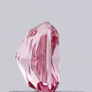 Diamante Cultivado en Laboratorio CVD HPHT de 0.5ct, Corte Cojín, Rosa Intenso Fantasía, Certificado IGI Gemver, Corte Excelente, Claridad VS, 10 Mohs, Suelto - Product Image 2