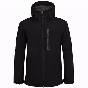 Custom Logo 100% Polyester Outdoor <b>Zip</b> <b>up</b> <b>Jacket</b> Men Winter Thermal Fleece Softshell <b>Jackets</b> Low Price - Product Image 3