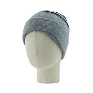 Gorro de Punto Personalizable 100% Algodón a Rayas para Hombre, Gorro de Invierno Cómodo con Impresión de Logotipo, Gorro de Punto Elegante - Product Image 4