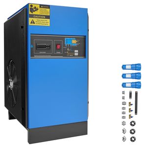 Essiccatore d'aria refrigerato industriale 125CFM 110-120V 20HP 25HP 30HP, sistema di asciugatura aria compressa in plastica 125CFM - Product Image 1