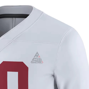 Conjunto de Camisetas de Fútbol Americano Personalizadas con Estampado Frontal, 100% Poliéster, Transpirables, con Tirantes en T, Estilo Urbano, para Adultos, Envío Rápido - Product Image 5