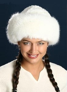 Chapeau en fourrure d'alpaga bébé, style cosaque ukrainien - Product Image 2
