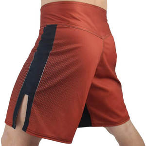 Pantalones Cortos de MMA para Hombre, Ligeros, de Secado Rápido, Cómodos, Duraderos y Flexibles, de Poliéster/Algodón, para Entrenamiento y Lucha - Product Image 3